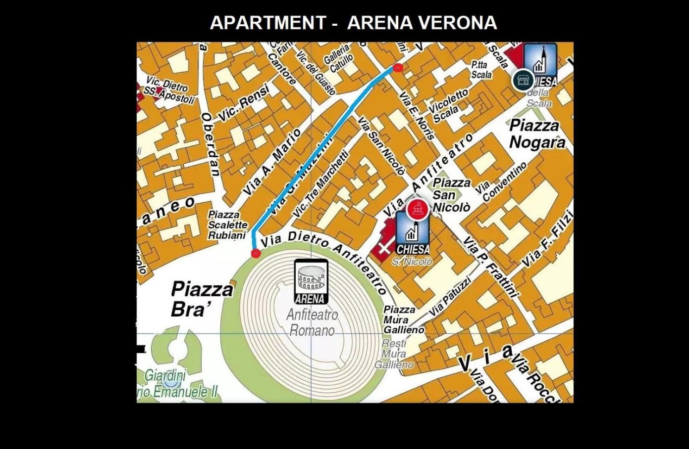 Arena Suite Mazzini Verona Centro Eksteriør bilde